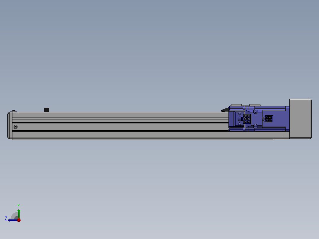 精密模组MY50-T10-300-BR-P10B-C4-C右视图