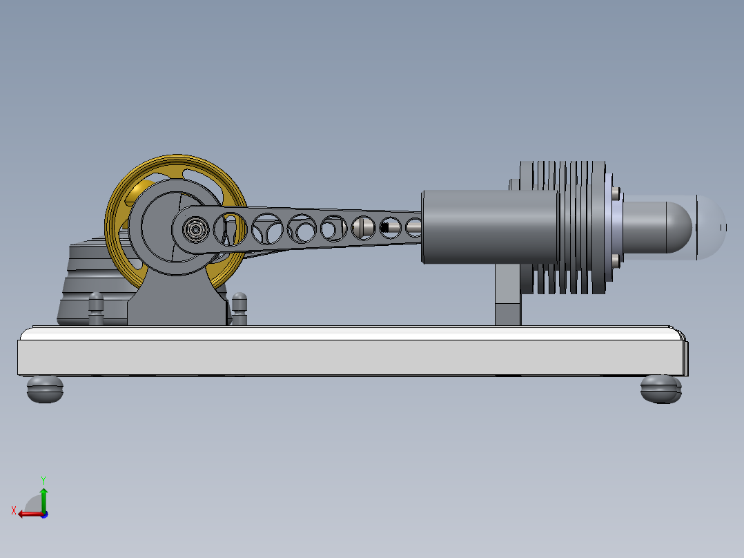 发动机 (2)后视图