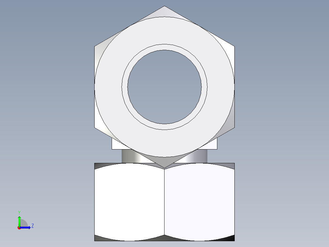 卡套式工业通用硬管接头EO_Standpipe_branch_tee_EVT22L71左视图