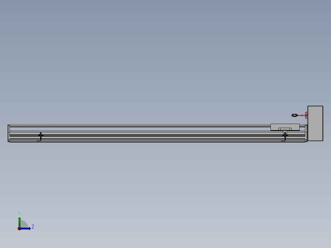 精密模组MT170-L125-1300-LU-M75-C4左视图