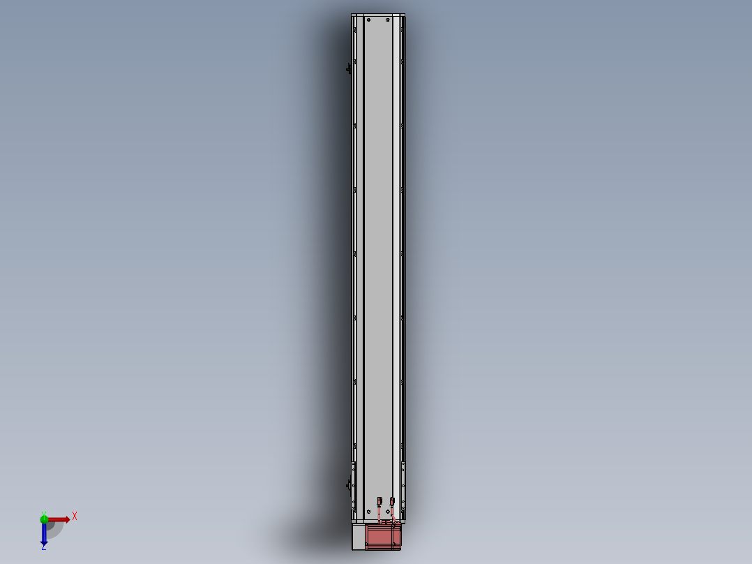 精密模组MT170-L125-1300-LU-M75-C4俯视图