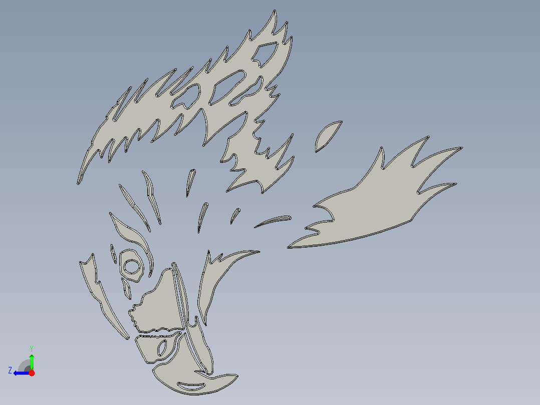 eagle-老鹰头像右视图