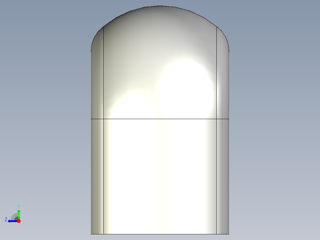 取手(塑膠)M.243-3D多系列多零件图纸模型右视图