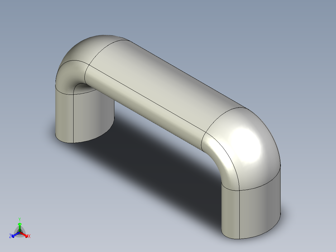 取手(塑膠)M.243-3D多系列多零件图纸模型正等轴测图