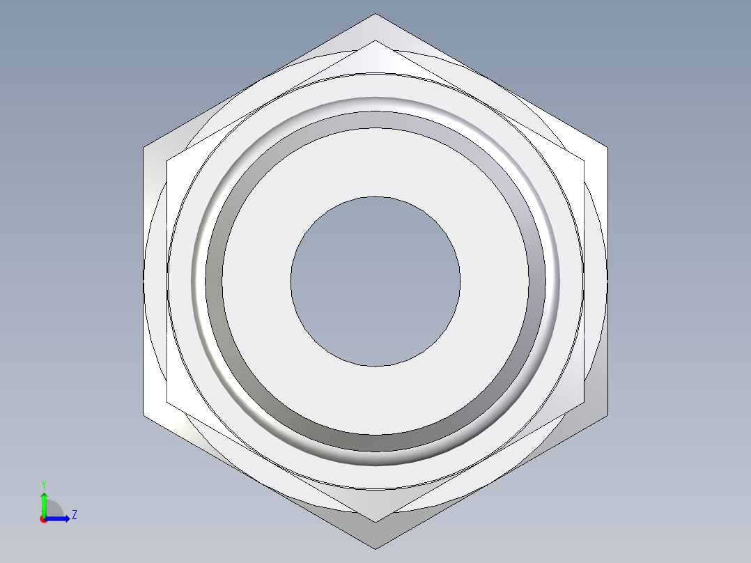 卡套式工业通用硬管接头EO_Swivel_connector_EGEO16SMCF左视图