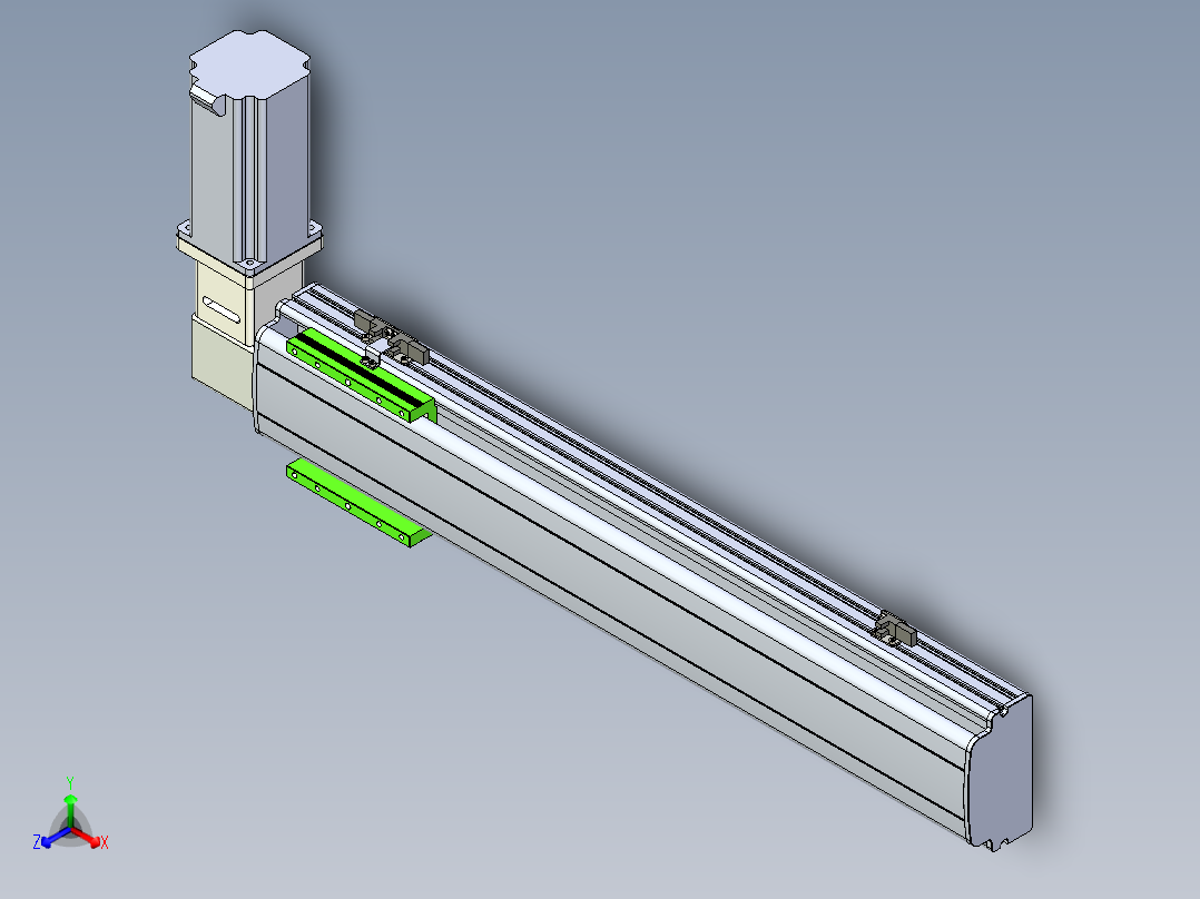 同步带滑台-半封闭B13-L90-S550-R-Z86-D3