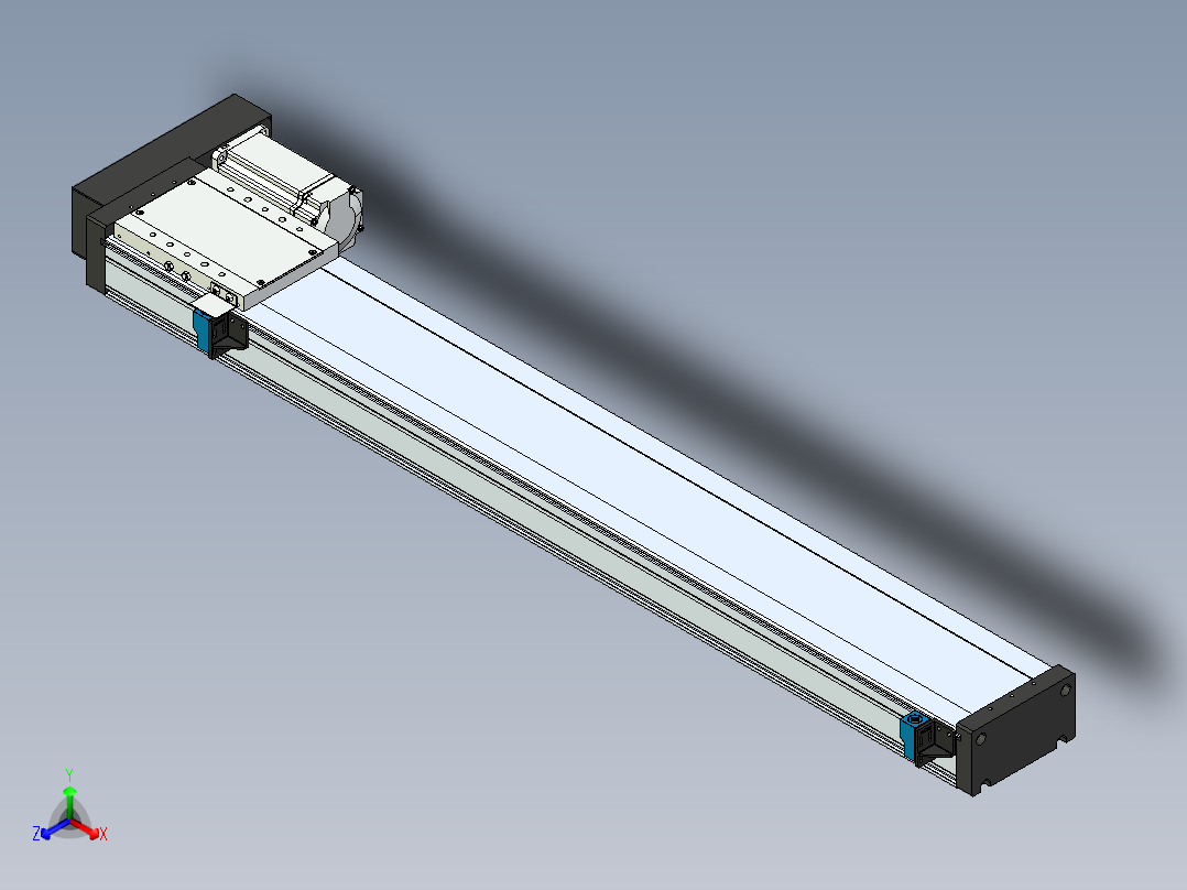 模组FSL120 E800 10C7-BR-T40正等轴测图