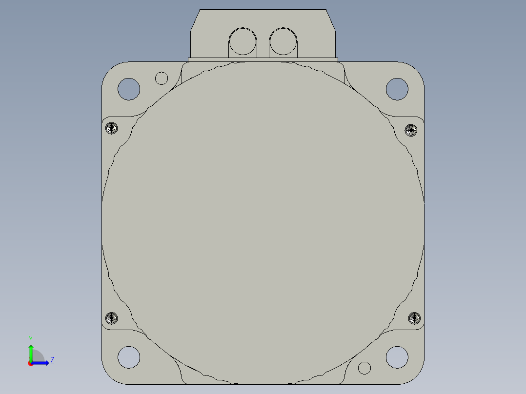 MBMC3A1AXB+MX8G3B无刷电机左视图