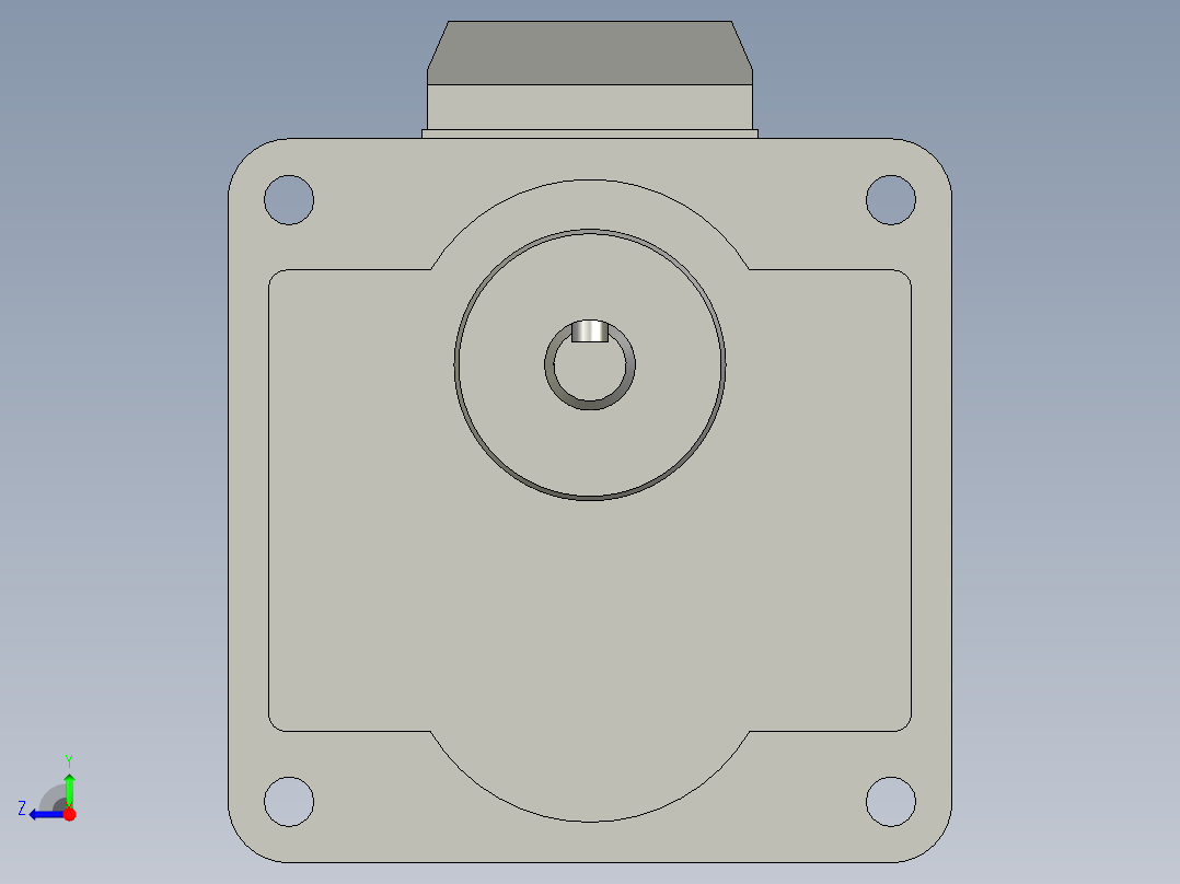 MBMC3A1AXB+MX8G3B无刷电机右视图