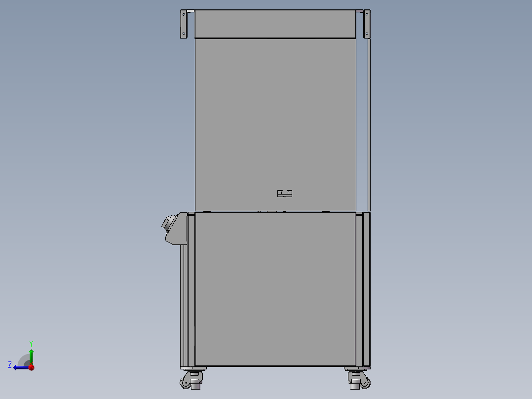 公牛插座全自动组装机3D图纸 H831非标自动化设备3D图纸3D模型右视图