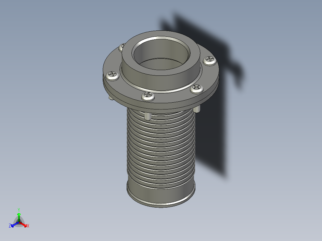 過濾器(籃型)FRF+C-3D多系列多零件图纸模型