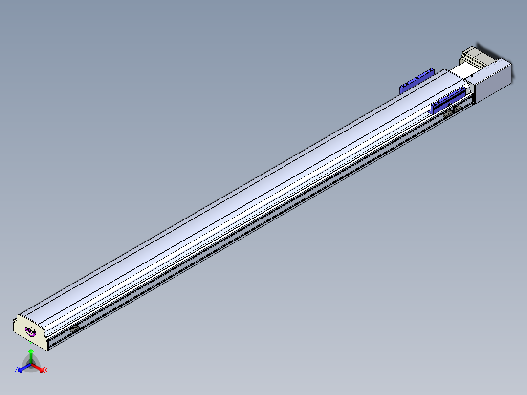 同步带滑台-半封闭B17H-L50-S1850-R-P75-D3