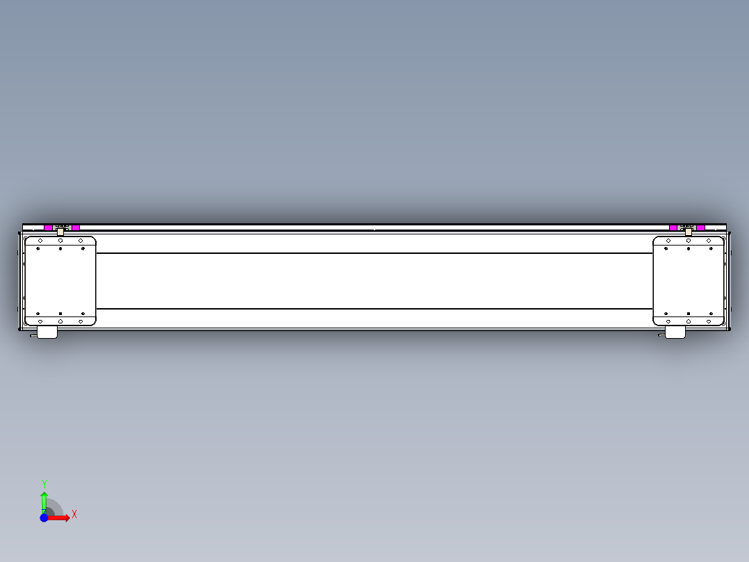 威洛博LC系列3d模型模组2LC22H1Y-S1200前视图