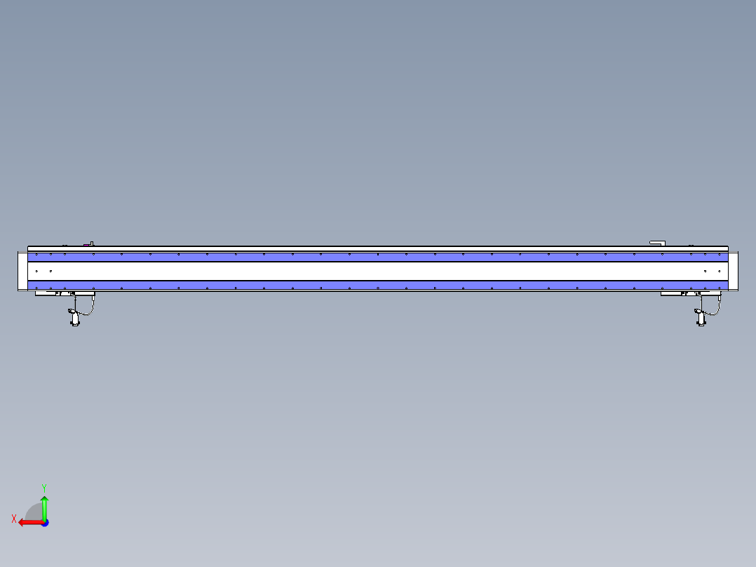 威洛博VL系列直线电机模组-2VL14S3-S1950后视图