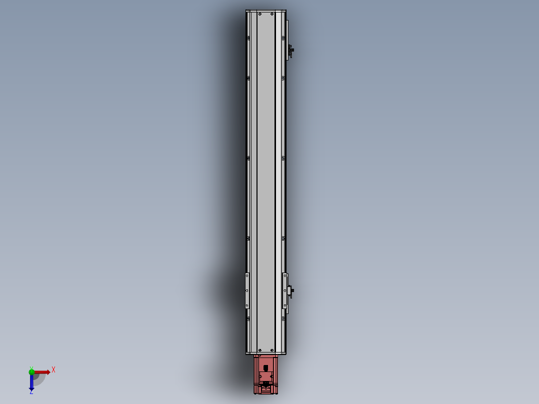 精密模组MY120-T10-600L-BC-P20B-C4-C俯视图