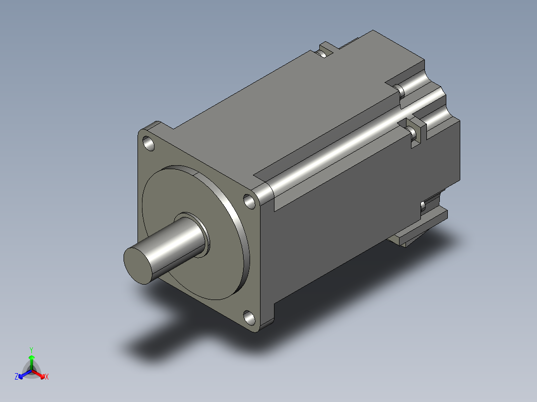 400W-hg-kr43_三菱电机正等轴测图