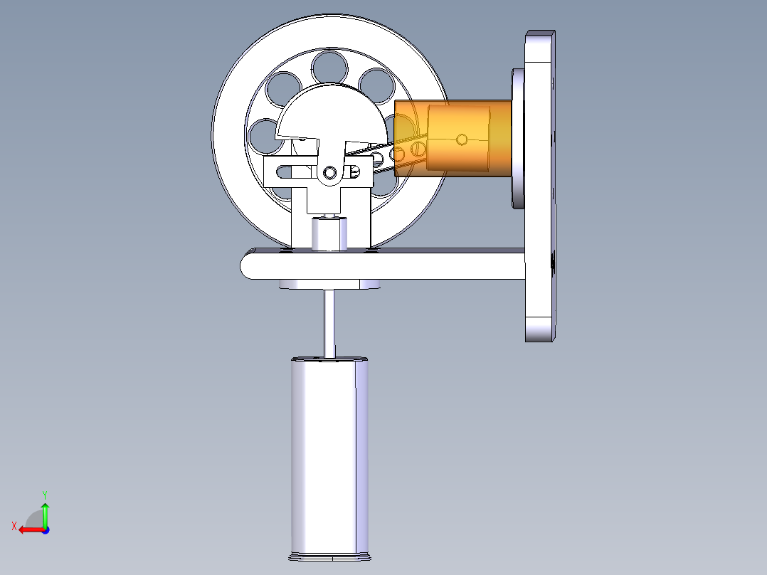 发动机 (17)后视图