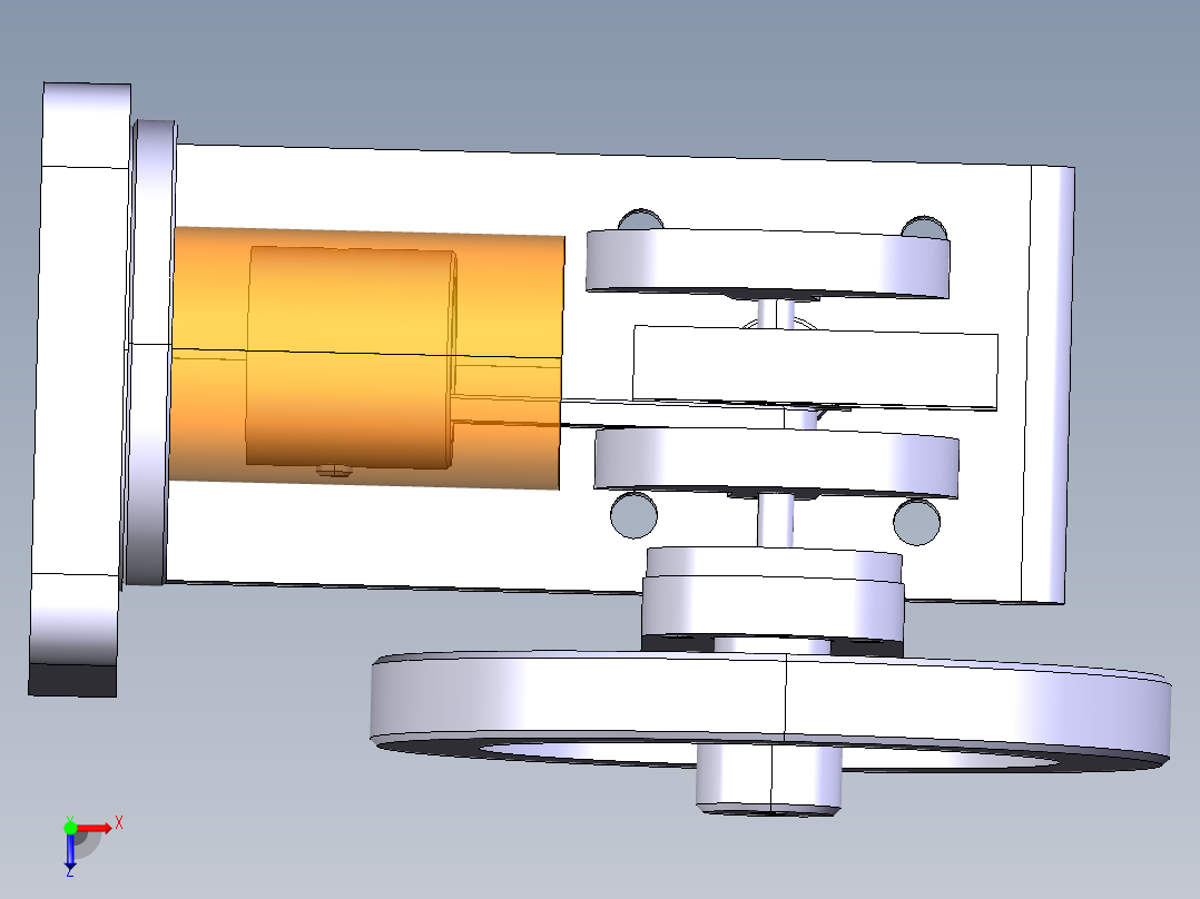 发动机 (17)俯视图