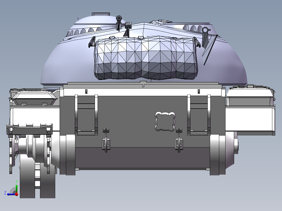 59坦克开源完整图纸右视图