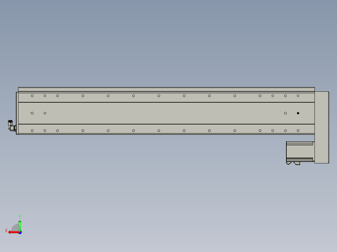 威洛博VC17-S900-BL-P75后视图