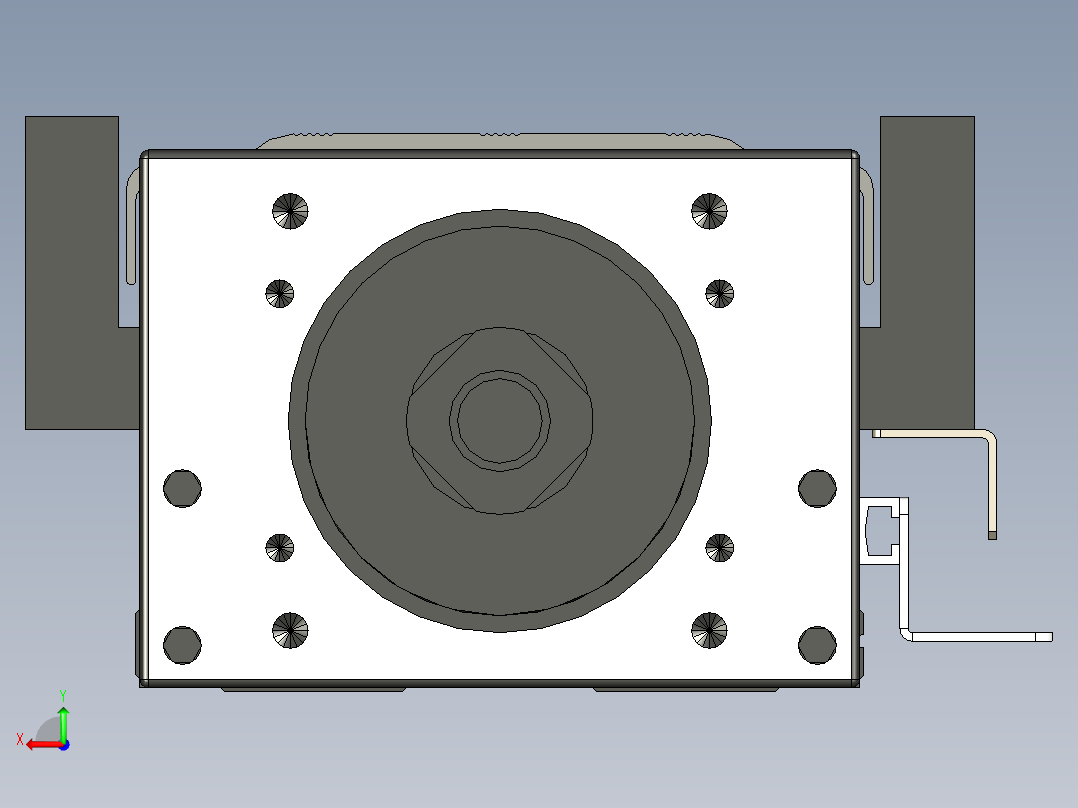 模组MK8620C-340A1-F0C后视图