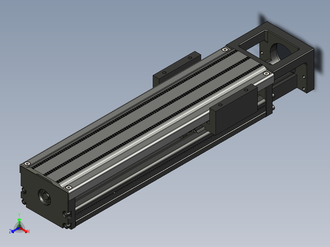 模组MK8620C-340A1-F0C正等轴测图