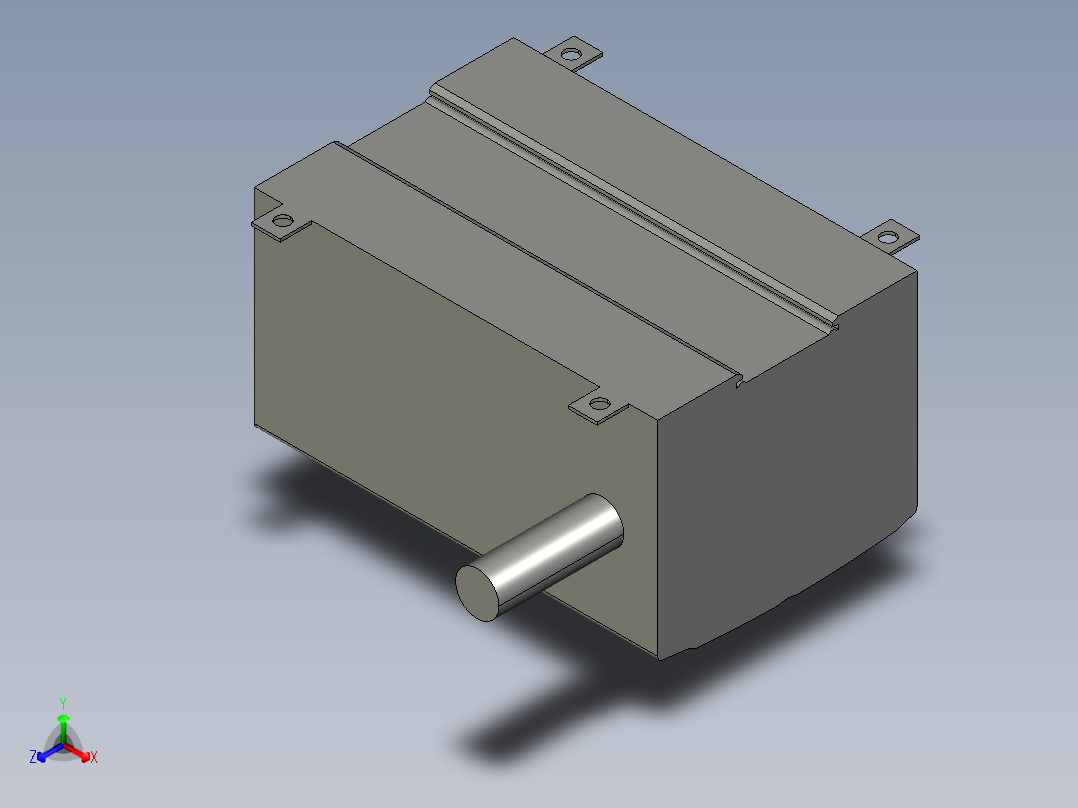 基恩士LK-2011_kc图纸模型正等轴测图