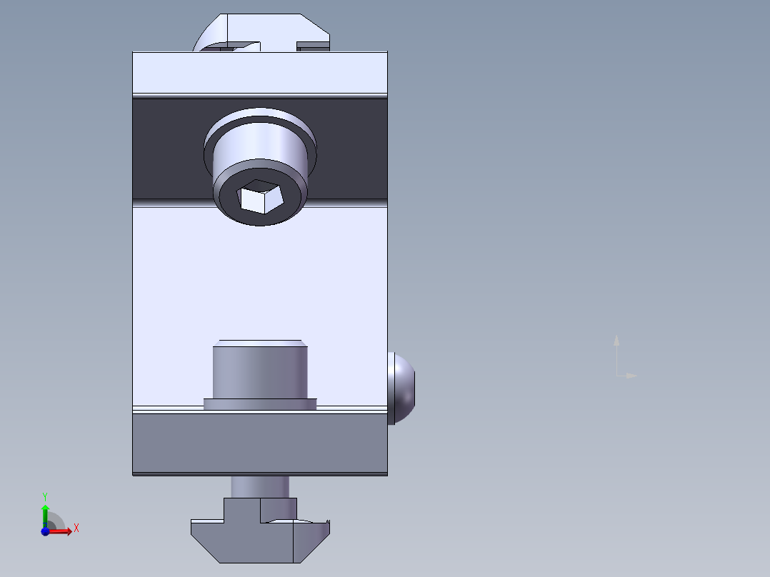 铝型材及其附件3.31.80.45.45.M5.ST前视图