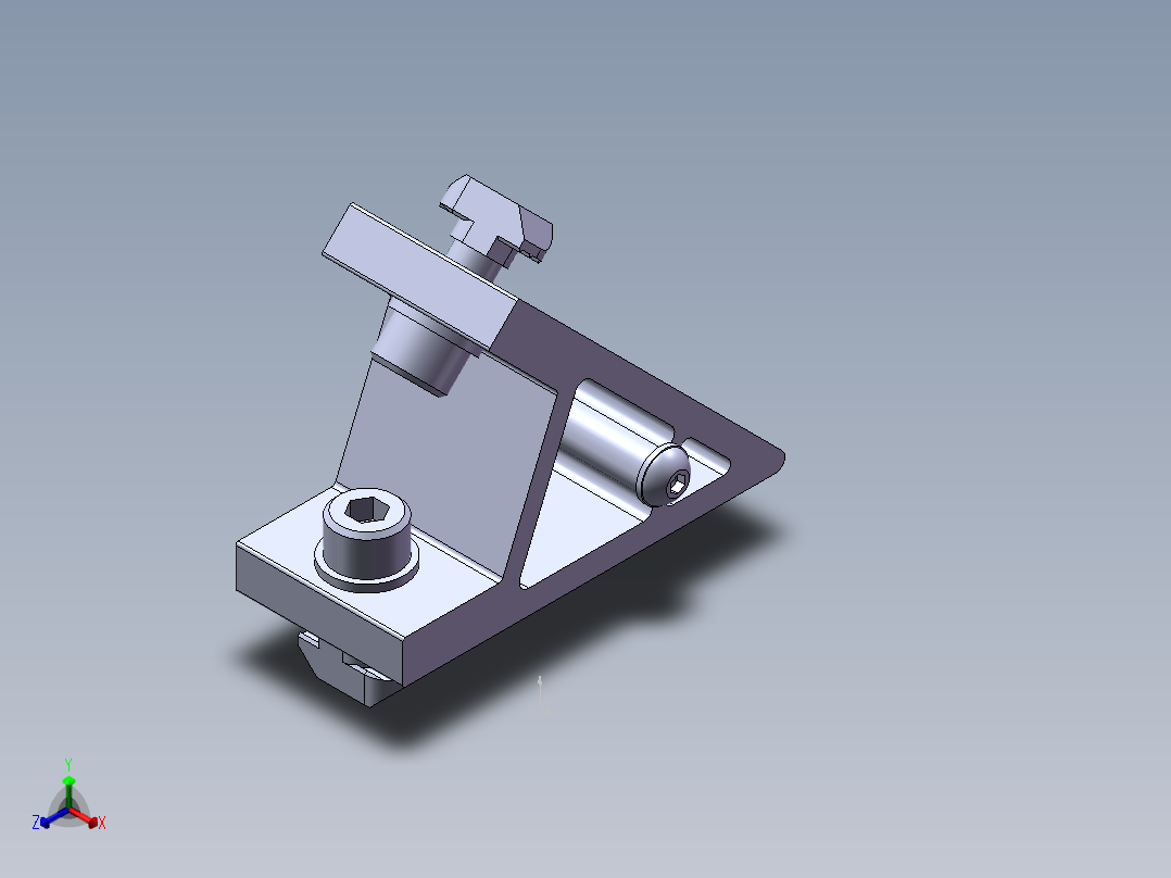 铝型材及其附件3.31.80.45.45.M5.ST正等轴测图