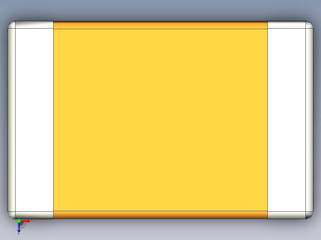 元器件3D封装C0402_06523俯视图