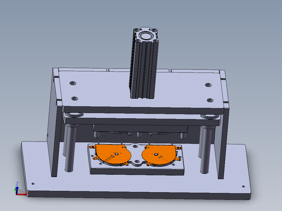 风扇盖成品整形治具