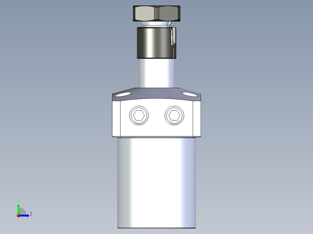 KOSMEKLHA0400-GR-Y60_R01多系列多零件图纸模型左视图