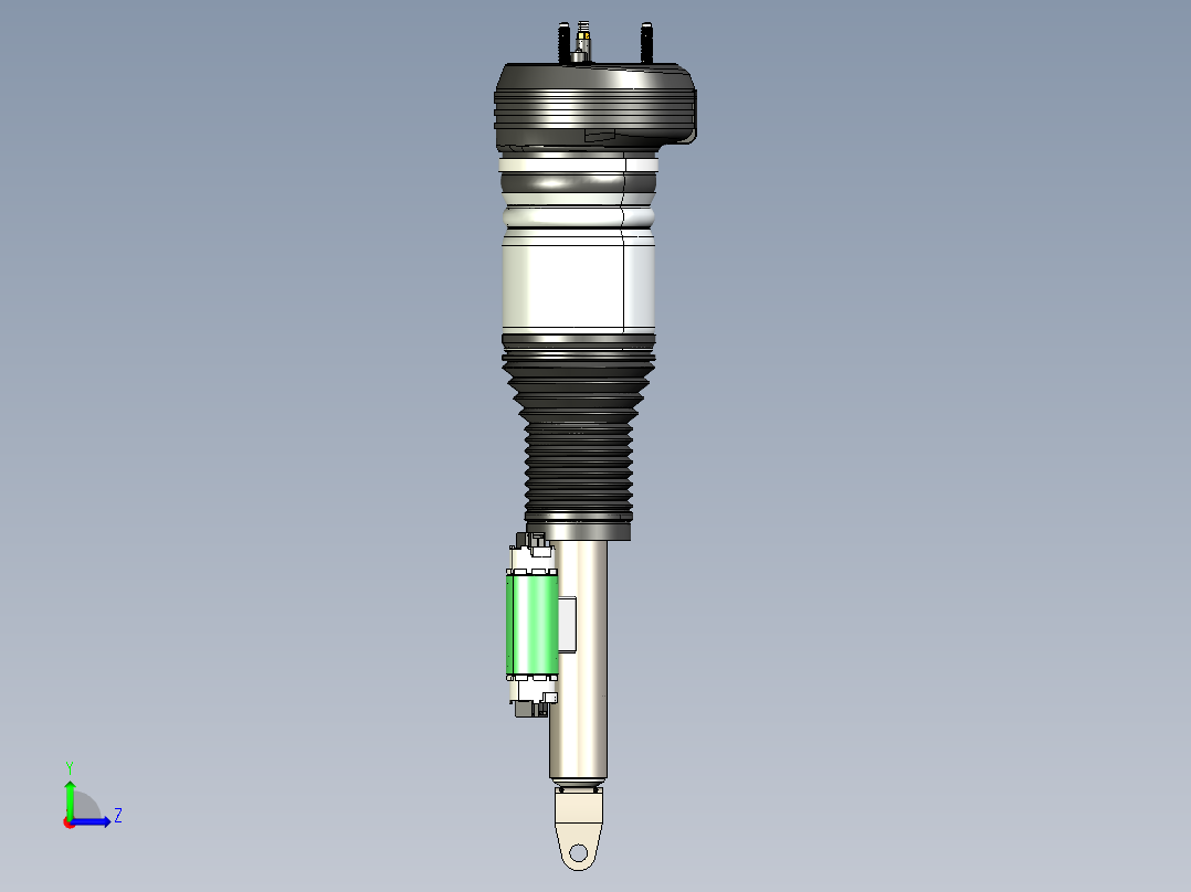 汽车空气减震器1563648左视图