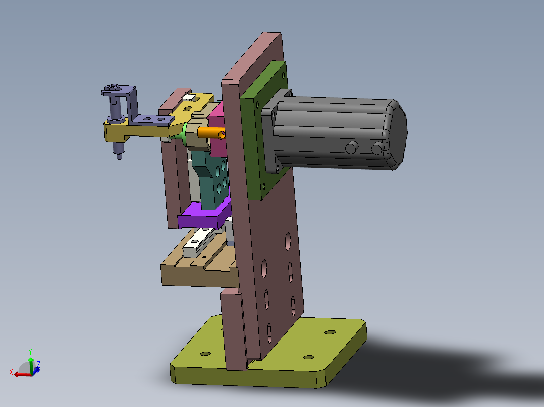 A3 高速凸轮取料机械手