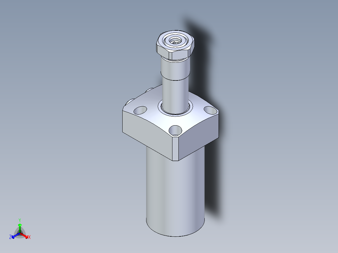 KOSMEKLHA0400-CL-Q20多系列多零件图纸模型正等轴测图