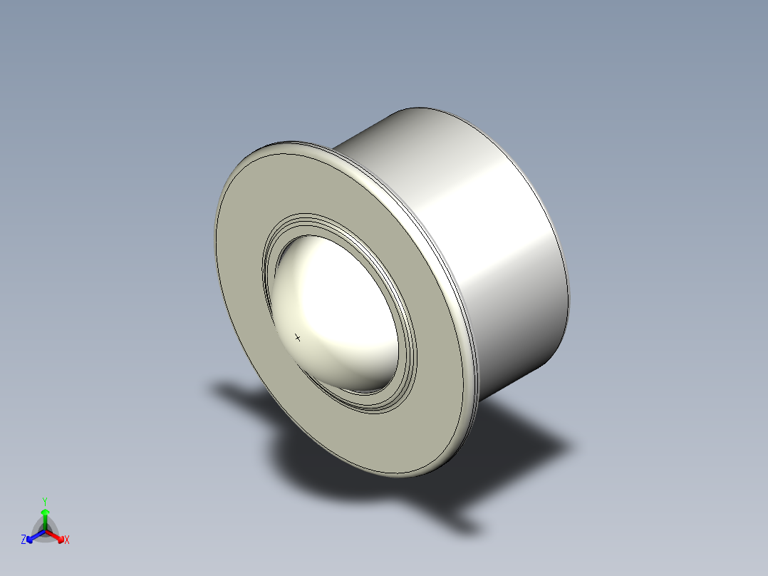 萬向滾珠05-3D多系列多零件图纸模型正等轴测图
