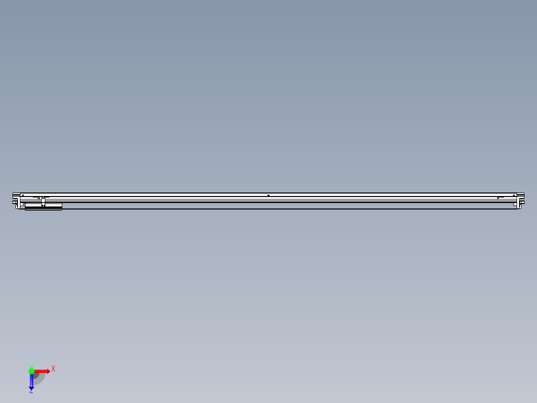 威洛博VL系列3d模型模组VL14S2Y-S2200俯视图