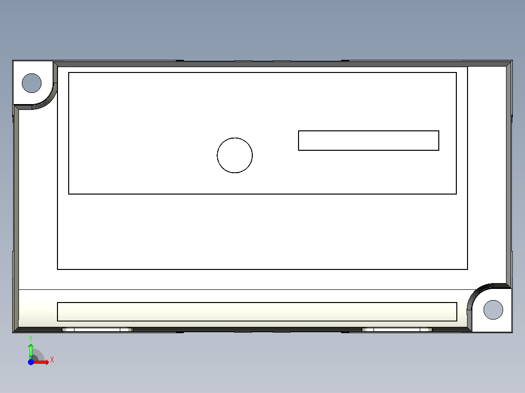 基恩士SJ-HA_controller_kc图纸模型前视图