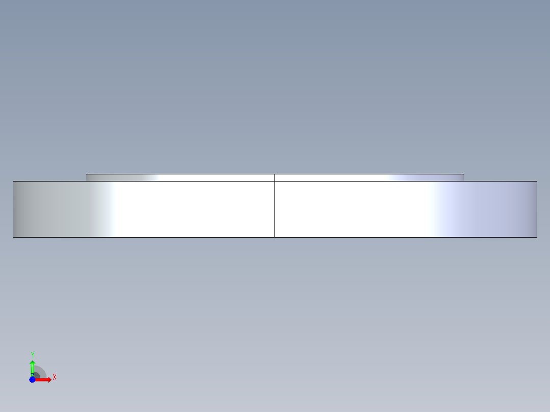 聚氯乙烯配件25-Sch80_Blind Flange_853-080_8in前视图