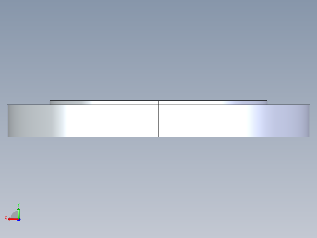 聚氯乙烯配件25-Sch80_Blind Flange_853-080_8in后视图