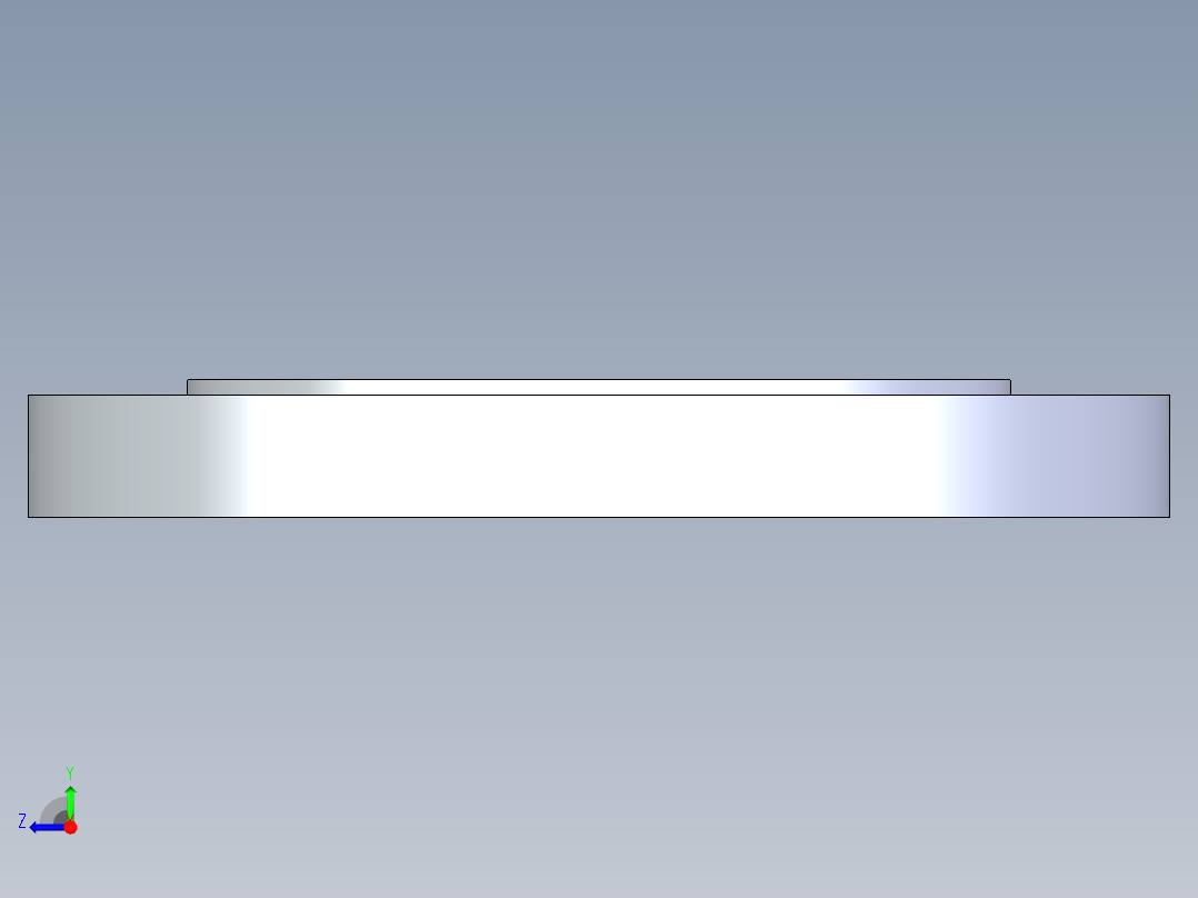 聚氯乙烯配件25-Sch80_Blind Flange_853-080_8in右视图