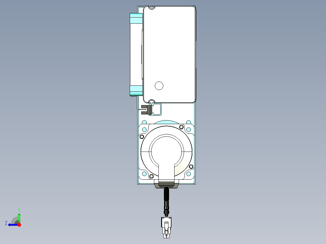 威洛博VC丝杆传动-无尘环境VC14-Lxx-C-S400-BL-ZP75-C3右视图