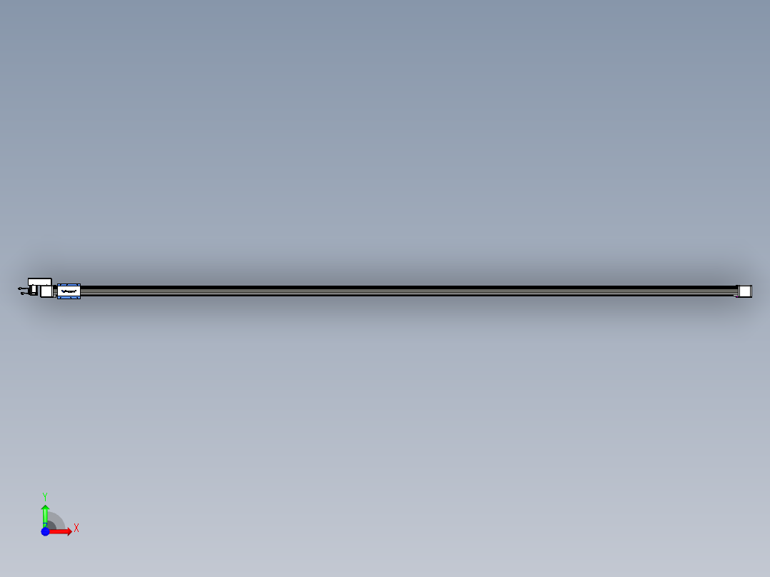 威洛博LB.GB同步带传动--欧规系列GB8-L96-S5100-BR-P40前视图