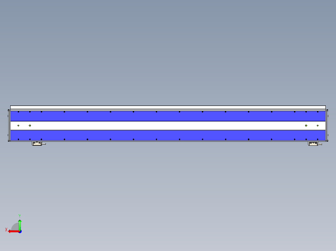 威洛博LC系列3d模型模组2LC14S1Y-S1000后视图