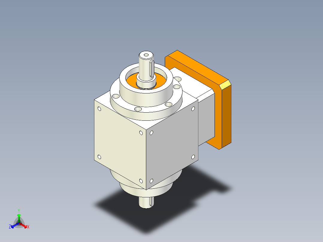 换向器PW110双轴旋转方向不同-1 22-110-145-M8