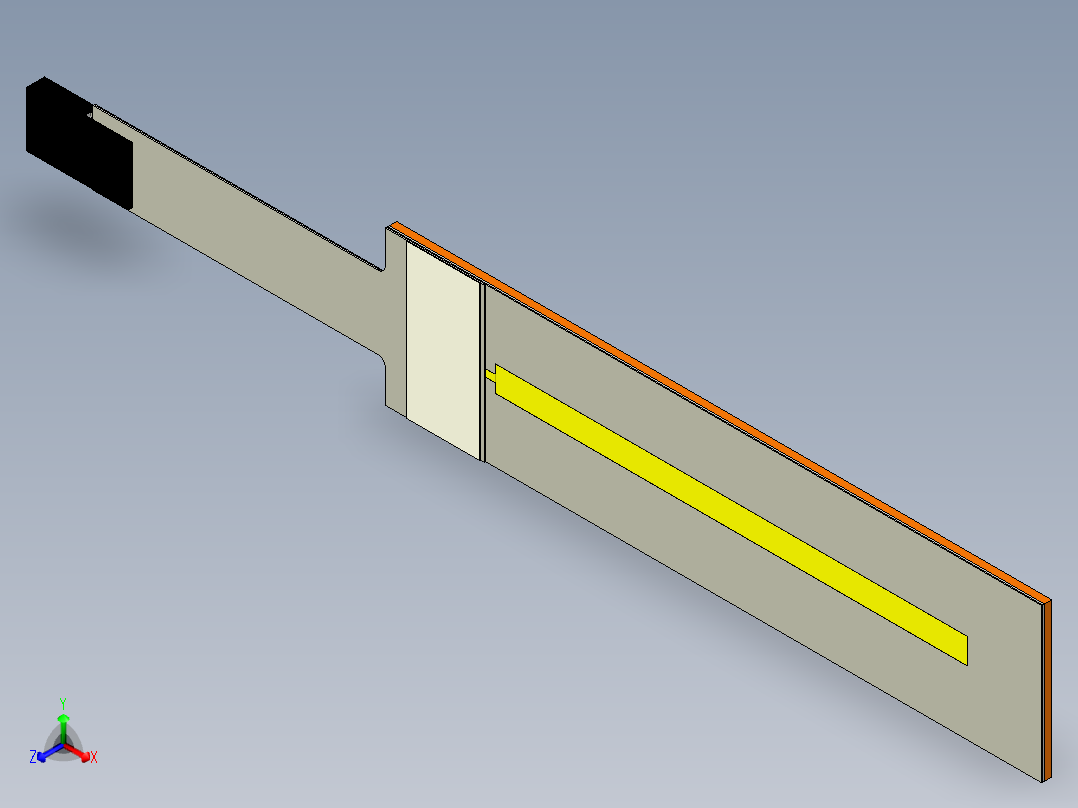 NOVOTECHNIK直线位移传感器LFP 系列-开放式结构传感器正等轴测图