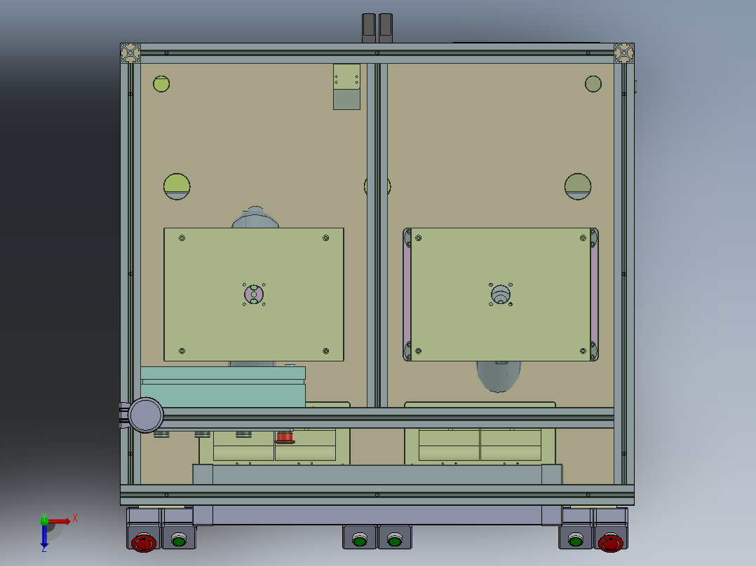 双工位大盖密封塞组装sw20可编辑俯视图