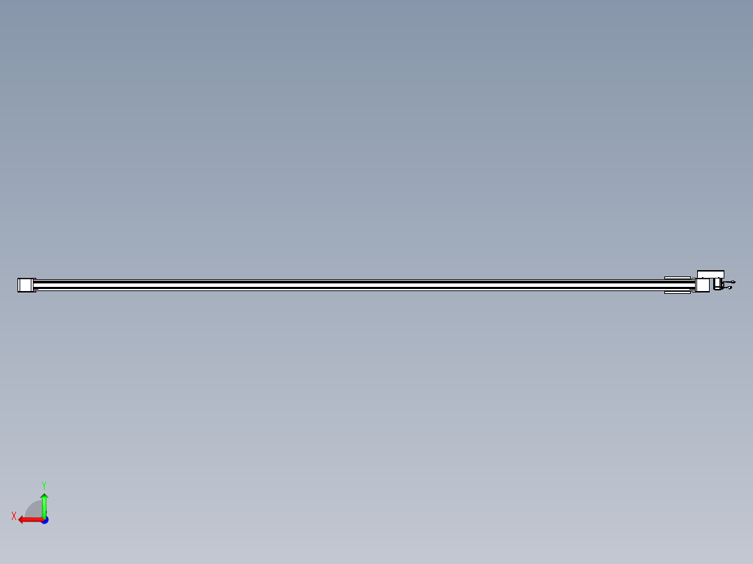 威洛博LB.GB同步带传动--欧规系列GB8-L96-S4300-BR-P40后视图
