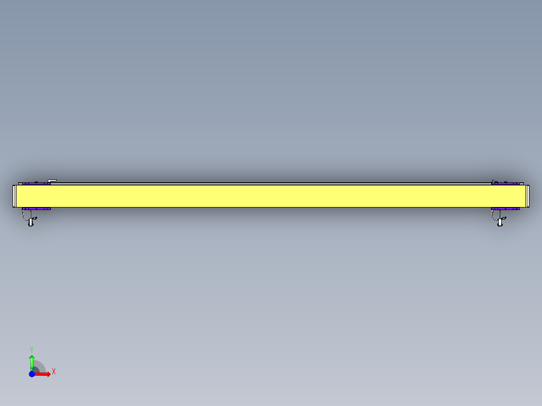 威洛博VL系列3d模型模组2VL14S2Y-S2800前视图