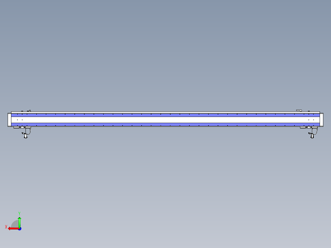威洛博VL系列3d模型模组2VL14S2Y-S2800后视图